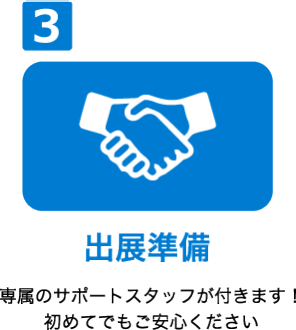 出展準備