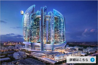マレーシアの世界遺産都市マラッカの新たなシンボル「THE SAIL」ホテル棟投資プラン